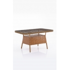 Eren Rattan Bahçe Balkon Takımı 2+1+1 Kahve-2