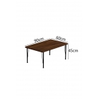 Evdemo Kobalt Bahçe Balkon Oturma Takımı Sehpalı 2+1+1 Haki-2