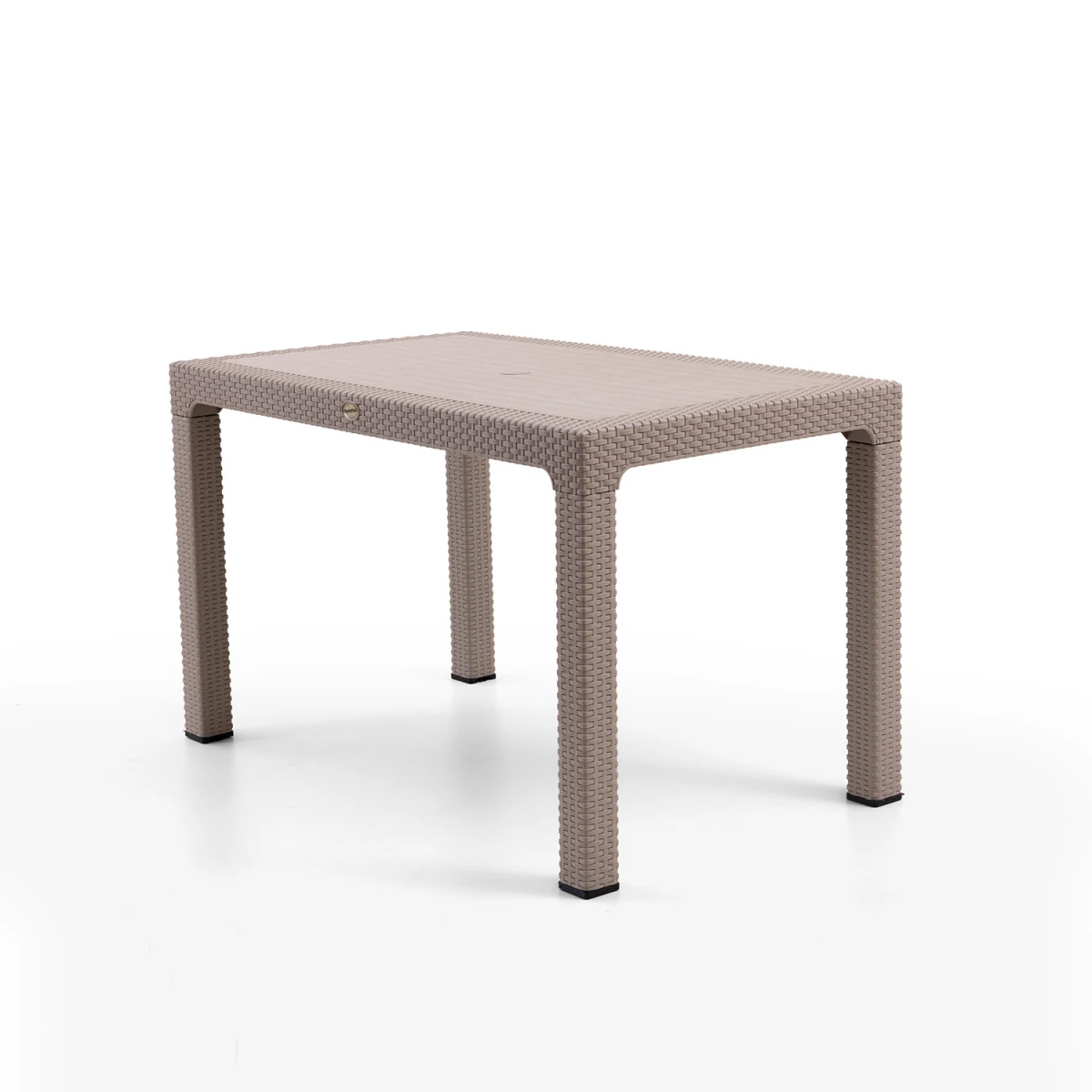 Rattan 75x125 cm Masa Cappuccino