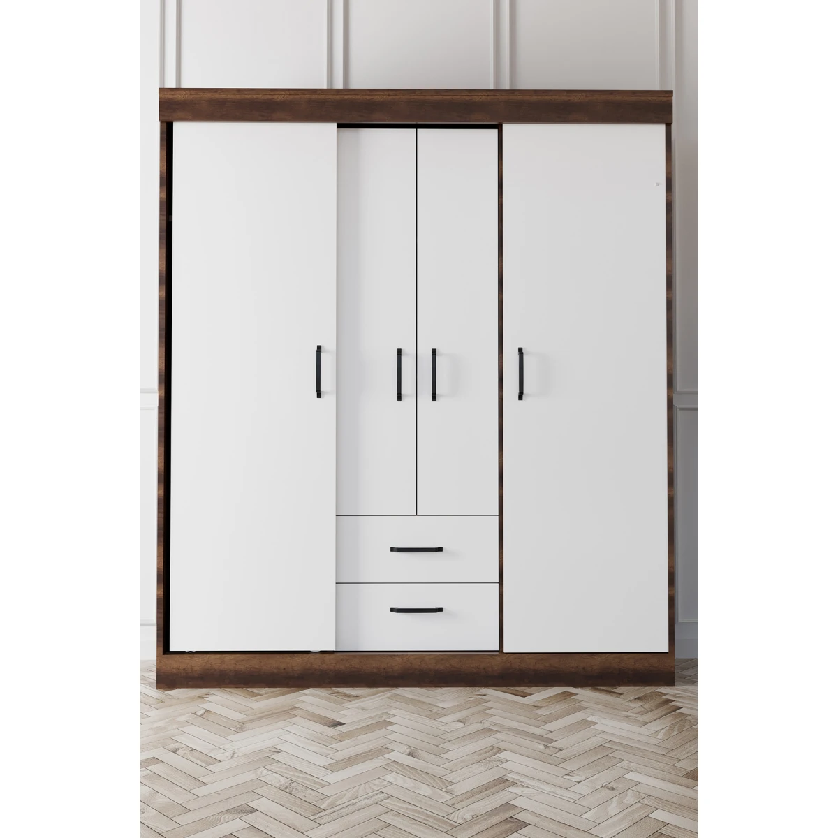 Fulya 4 Kapak 2 Çekmece Gardırop