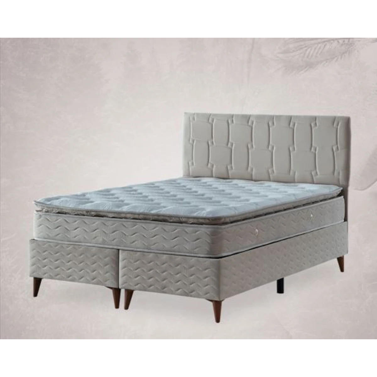 Vizyon Çift Kişililk Yatak 150x200 188 Krem