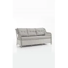 Eren Rattan Puflu Bahçe Balkon Takımı 3+1+1 Gri-0
