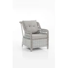 Eren Rattan Bahçe Balkon Takımı 2+1+1 Gri-1