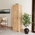 Elzem Tek Kapaklı Erzak Kiler Dolabı Atlantik Çam-0