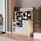 Barista Kahve Köşesi Çok Amaçlı Dolap Atlantik Çam-0