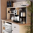 Barista Kahve Köşesi Çok Amaçlı Dolap Atlantik Çam-2