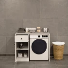 Sena Çamaşır Makinesi Dolabı Beyaz-1