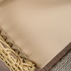 Icon Rattan Bahçe Balkon Oturma Takımı 2+1+1+Camlı Masa Cappuccino-4