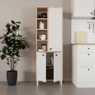 Selen Çok Amaçlı Mutfak Banyo Dolabı Atlantik Çam-2