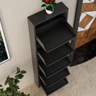 5 Kapaklı Metal Ayakkabılık Antrasit-5