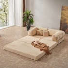 Legom Alis Aktivite Koltuğu Yatak Olabilen Çok Amaçlı Kanepe Bej-1