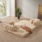 Legom Alis Aktivite Koltuğu Yatak Olabilen Çok Amaçlı Kanepe Bej-2