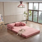 Legom Alis Aktivite Koltuğu Yatak Olabilen Çok Amaçlı Kanepe Pudra-1