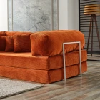 Legom Sera Aktivite Koltuğu Yatak Olabilen Çok Amaçlı Kanepe Koltuk Takımı Kiremit-2