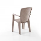 Side 2'li Rattan Sandalye Cappuccino-3