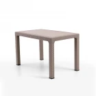 Bamboo 4 Kişilik Rattan Masa Sandalye Takımı Cappuccino-2