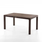 King 6 Kişilik Rattan Masa Sandalye Takımı Kahve-1