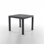 King 2 Kişilik Rattan Masa Sandalye Takımı Siyah-1