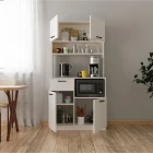 Arya Kahve Köşesi Çok Amaçlı Dolap Beyaz-2