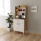 Biga Kahve Köşesi Çok Amaçlı Dolap Atlantik Çam-0