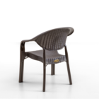 Bamboo 2'li Rattan Sandalye Kahve-2