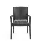 King 4'lü Rattan Sandalye Siyah-0