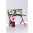 Milenyum Profesyonel Oyuncu Masası Kırmızı-1