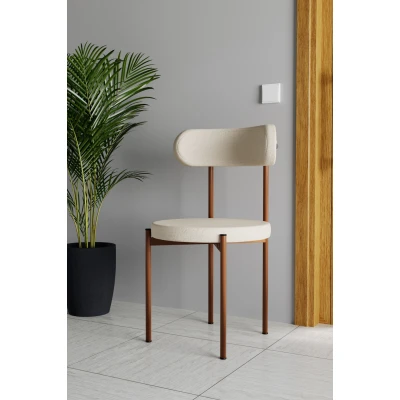 Trend Tekli Mutfak Masası Sandalyesi Krem-Kahve Trend Tekli Mutfak Masası Sandalyesi Krem-Kahve