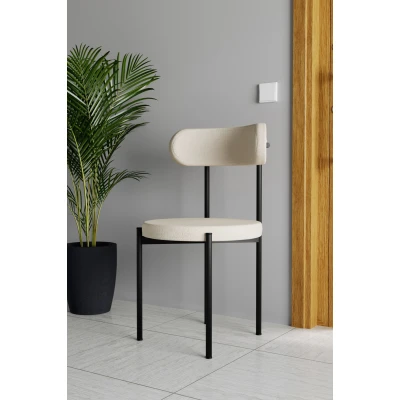 Trend Tekli Mutfak Masası Sandalyesi Krem-Siyah Trend Tekli Mutfak Masası Sandalyesi Krem-Siyah