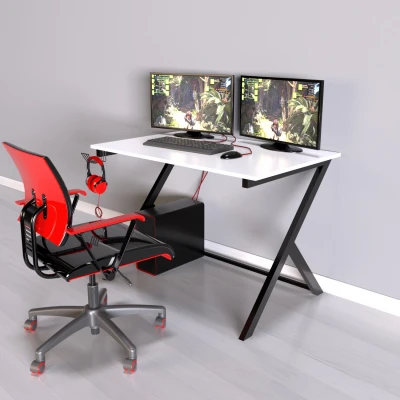 Milenyum Profesyonel Oyuncu Masası Beyaz