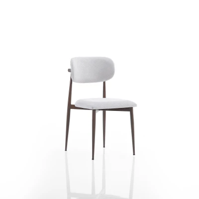 Polo Metal Tekli Mutfak Yemek Masası Sandalyesi Krem