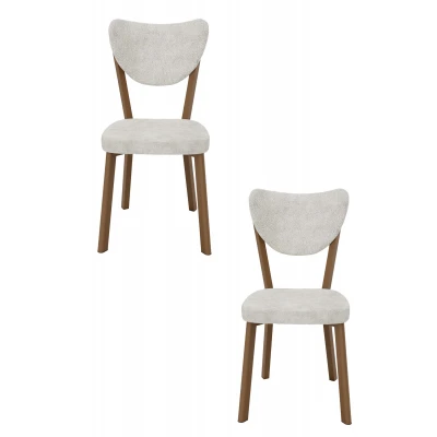 Elma 2li Mutfak Yemek Masası Sandalyesi Krem Elma 2li Mutfak Yemek Masası Sandalyesi Krem