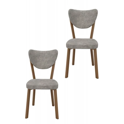 Elma 2li Mutfak Yemek Masası Sandalyesi Kahve Elma 2li Mutfak Yemek Masası Sandalyesi Kahve