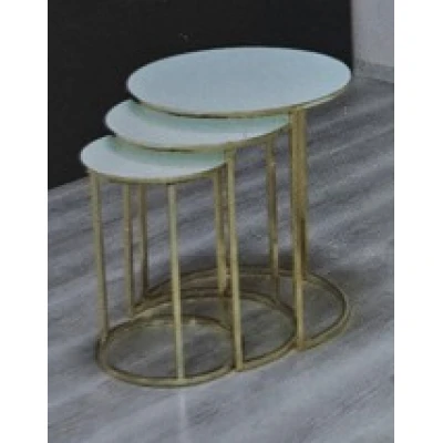 C Zigon M64 3 lü Zigon Takımı Beyaz Gold