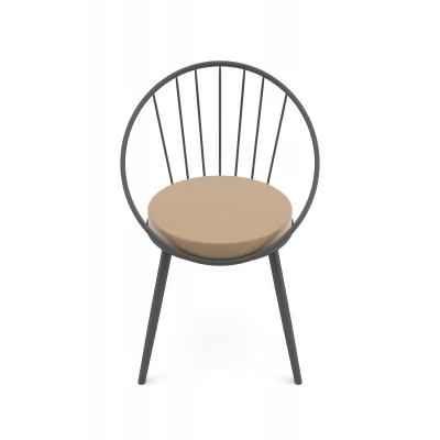 Evdemo Eylül Metal Tel Sandalye Antrasit Gri Evdemo Eylül Metal Tel Sandalye Antrasit Gri