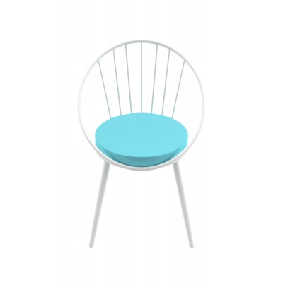 Evdemo Eylül Metal Tel Sandalye Turkuaz Evdemo Eylül Metal Tel Sandalye Turkuaz