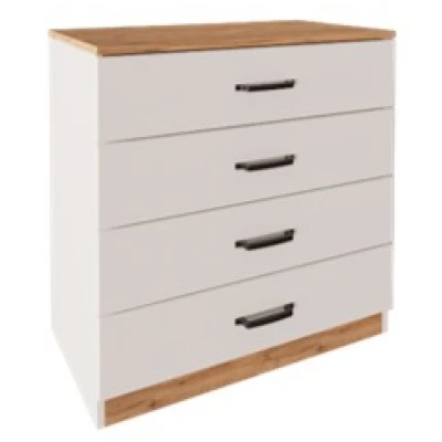 Vera 4 Çekmeceli Şifonyer Atlantik Çam Beyaz