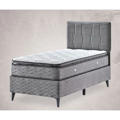 Vizyon Tek Kişilik Yatak 90x190 226 Gri